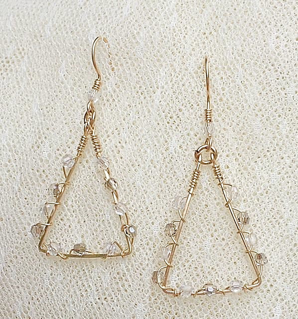 Gold Egyptian Earrings