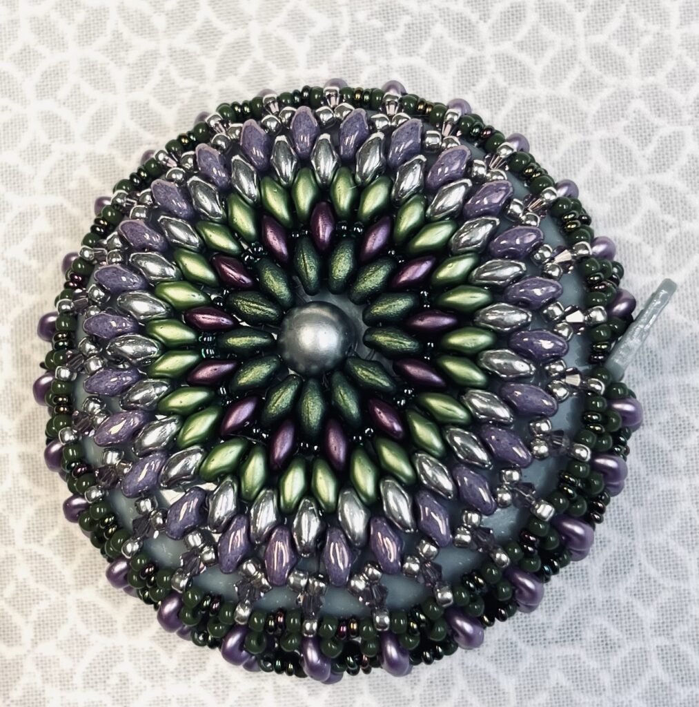 Measure tape, greens & purples