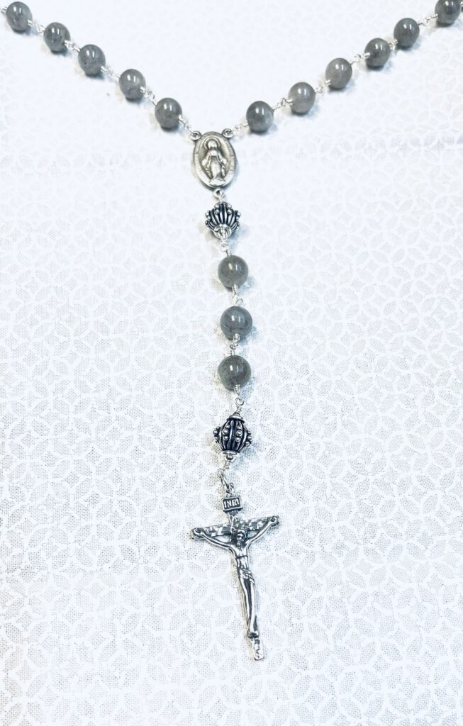 Rosary with labradorite