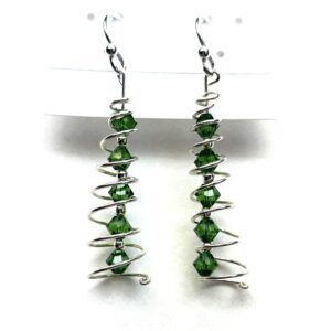 Spiral with Swarovski