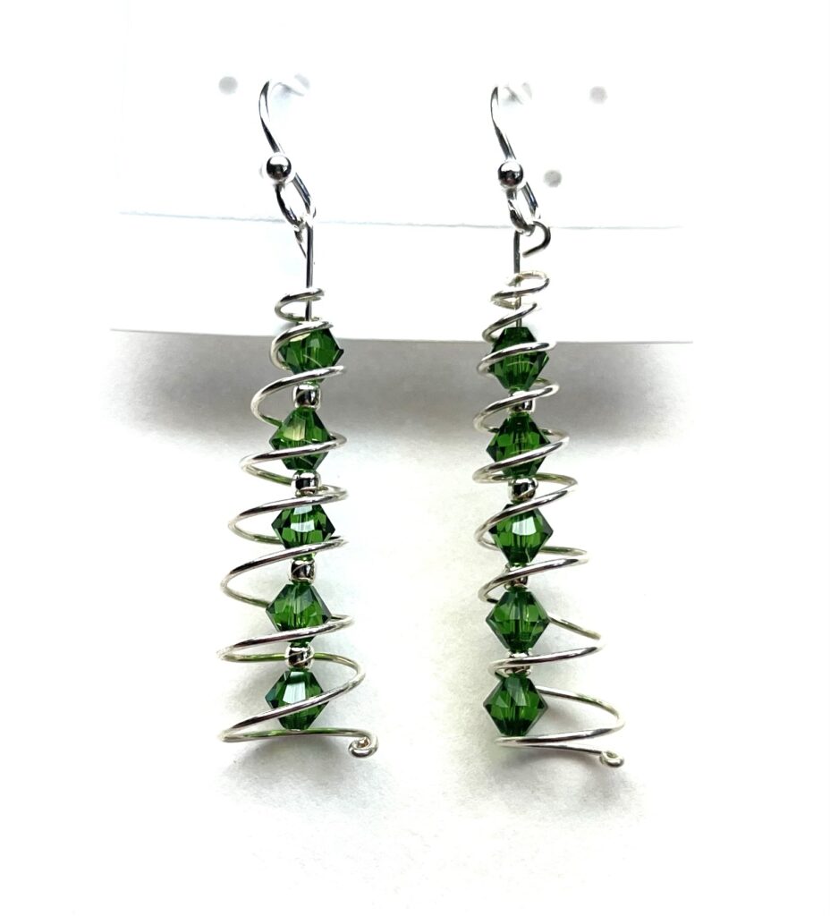 Spiral with Swarovski